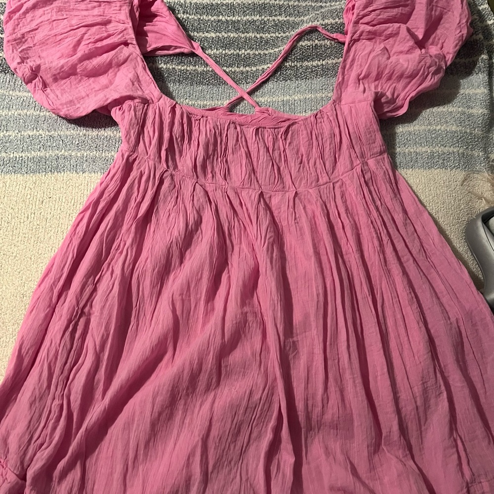 Free People Marina Dress in Pink